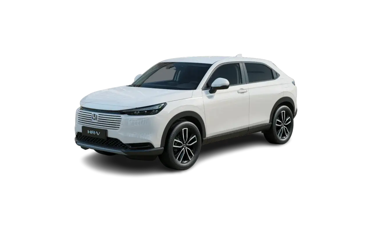 Biały SUV Honda HR-V, idealny do miasta i na wakacje. Sprawdź ofertę honda leasing.