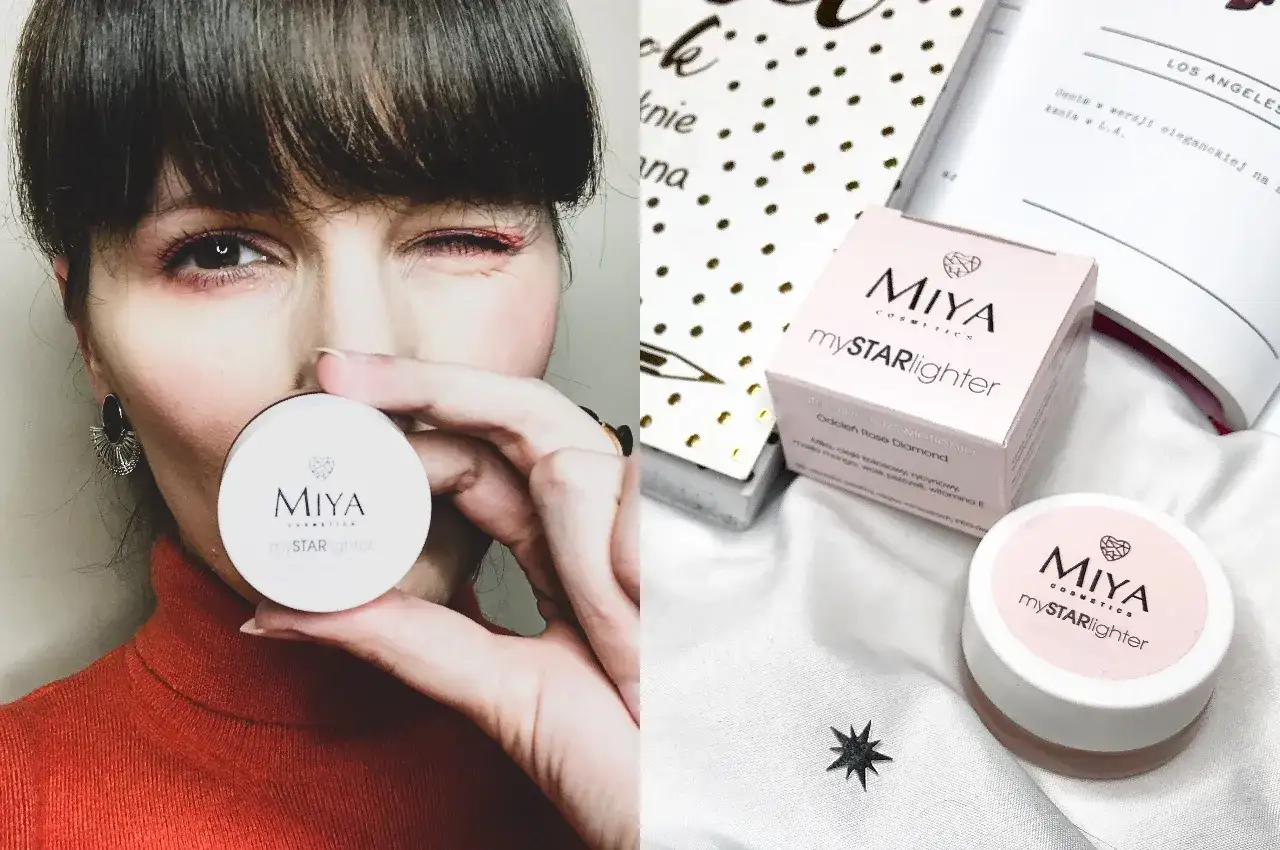 Miya Cosmetics myBBcream, myLIPstick, rozświetlacz