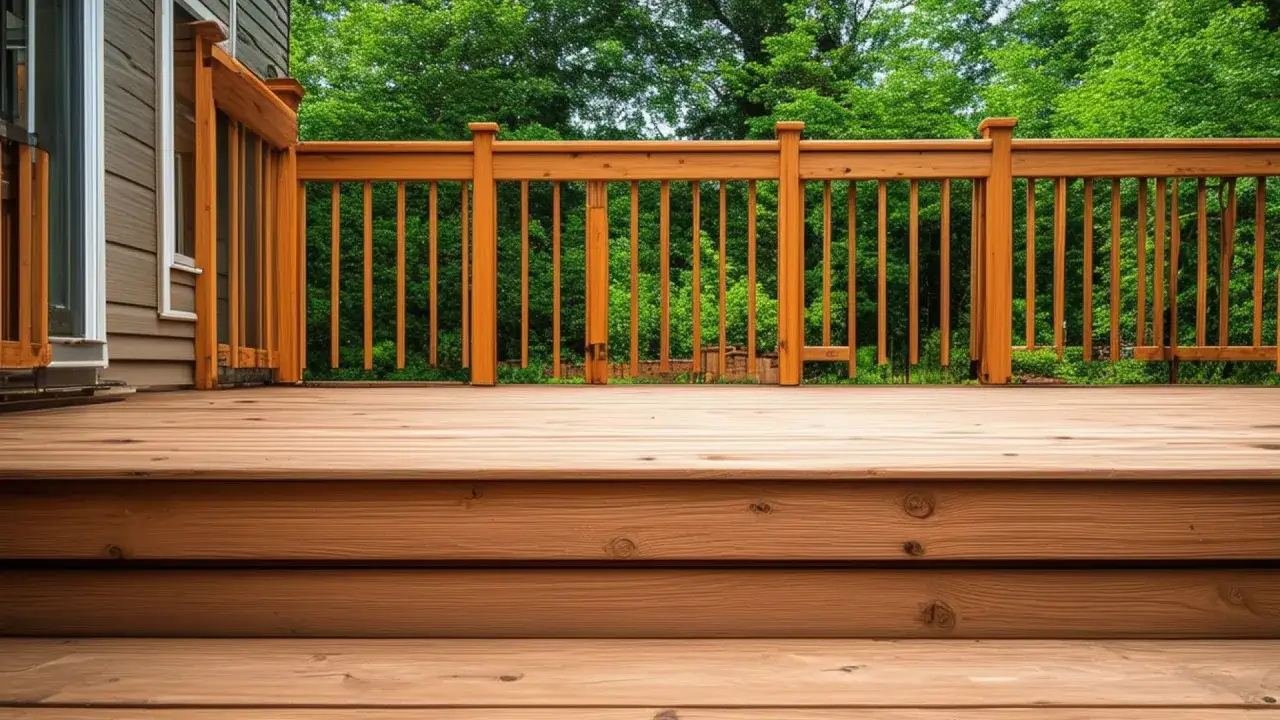 Une nouvelle terrasse en bois, pr&ecirc;te &agrave; accueillir vos moments de d&eacute;tente. L'id&eacute;e de cr&eacute;er une terrasse parfaite prend vie ici.