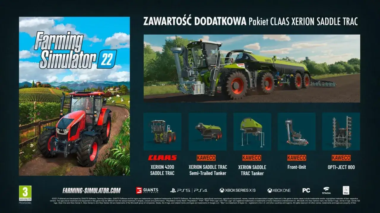 Farming Simulator 22 edycje porównanie