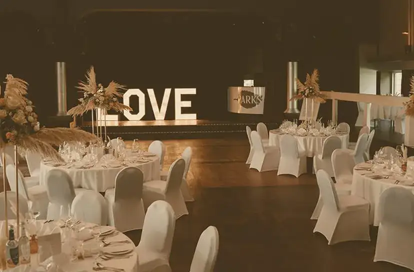 Hochzeit im PARKS Nürnberg Feier