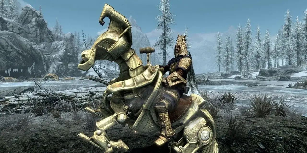 Arvak Skyrim koń