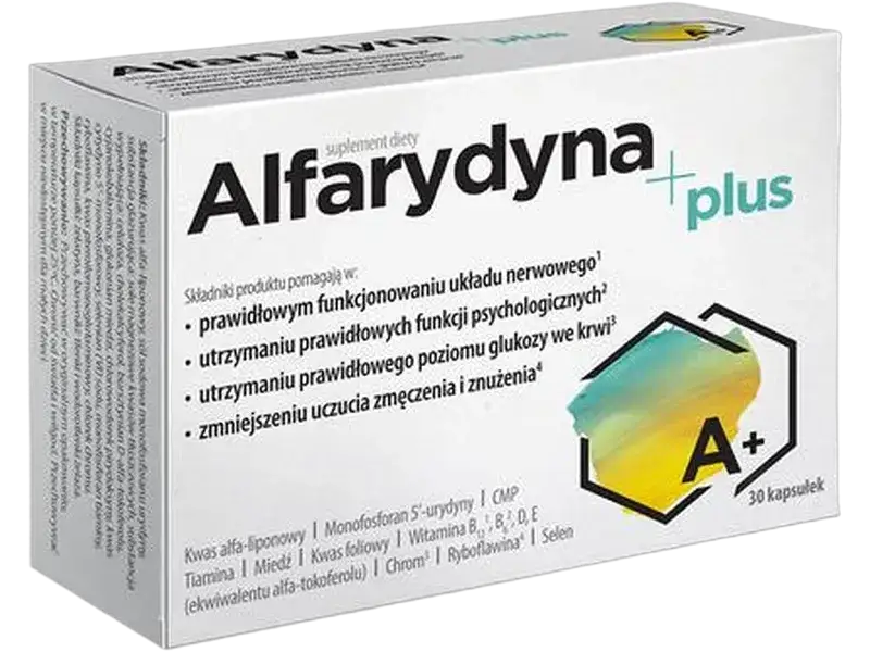 Suplementy na neuropatię witaminy B kwas alfa-liponowy urydyna