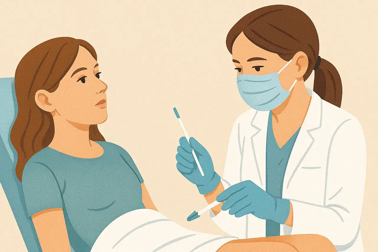 kobieta w różnym wieku u ginekologa profilaktyka cytologia