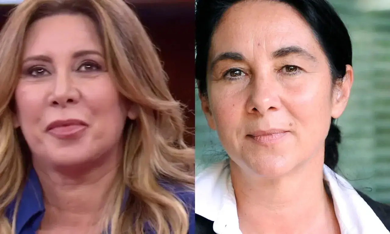 Silvia Tortora, giornalista, affronta la sua malattia con coraggio. La sua immagine &egrave; affiancata a quella di un'altra donna.