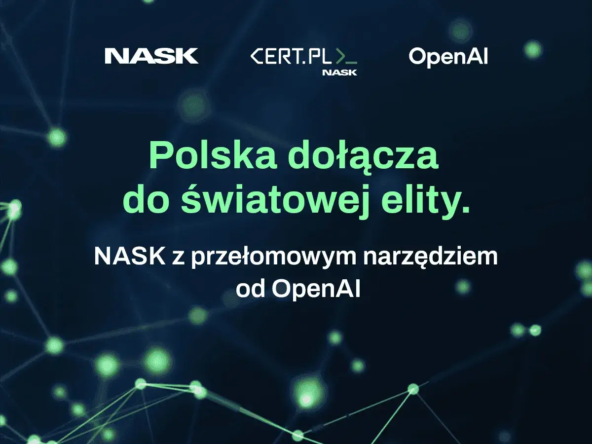 NASK, polska instytucja badawcza, dołącza do światowej elity, wprowadzając przełomowe narzędzie od OpenAI.
