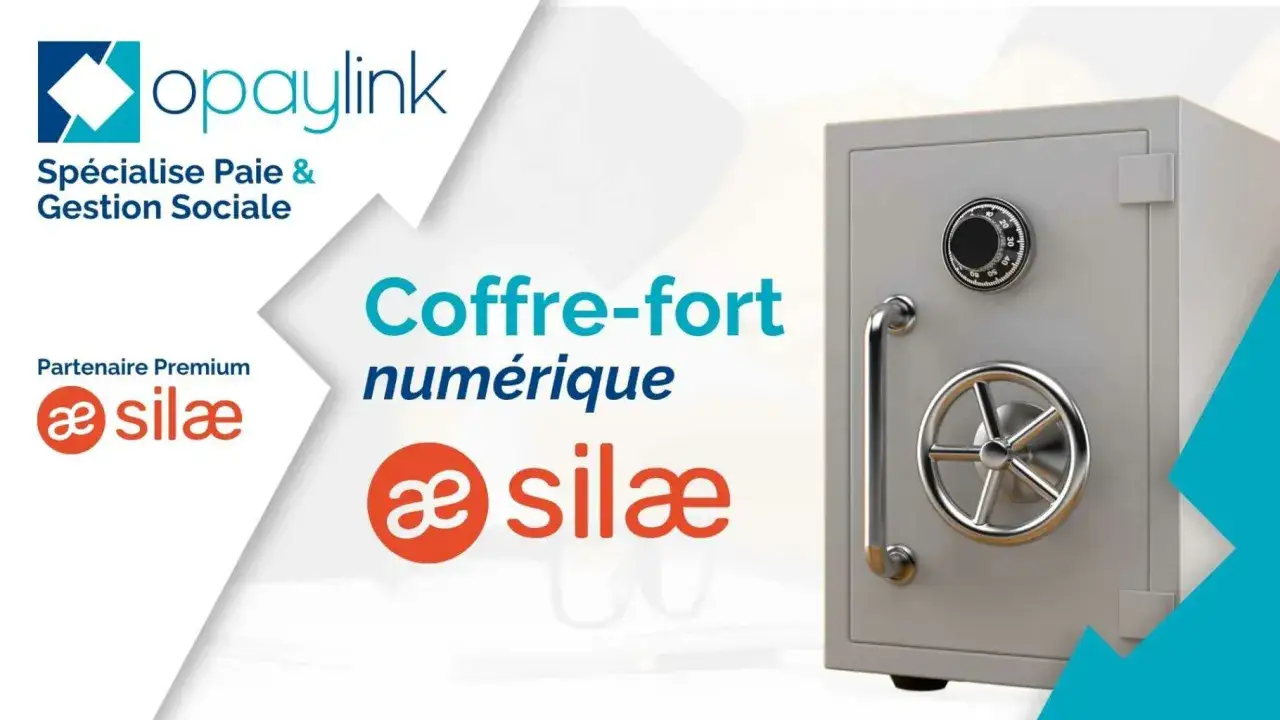Coffre-fort num&eacute;rique gratuit pour s&eacute;curiser vos donn&eacute;es. Opaylink et Sil&aelig;, partenaires de confiance.