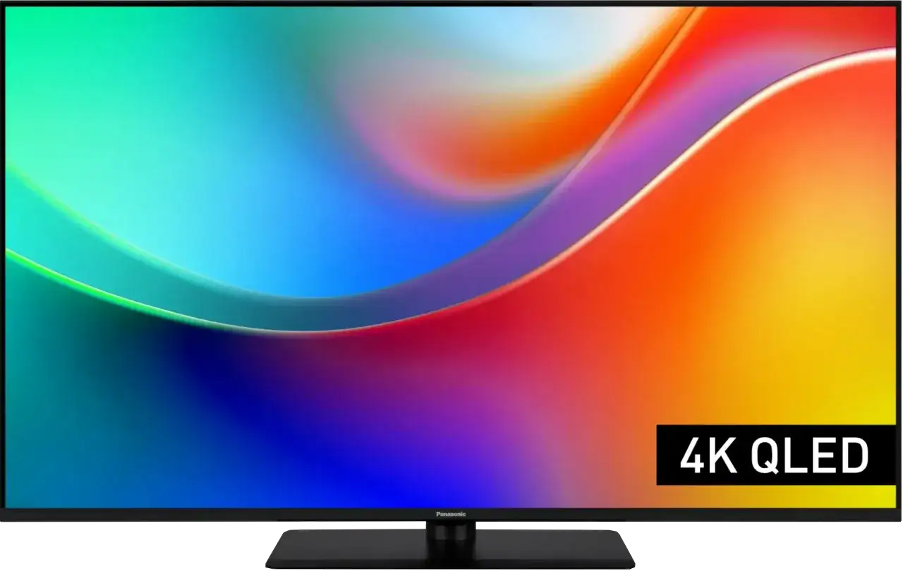 Tani telewizor 4K QLED spoza rankingu, z widocznymi skutkami wyboru taniego telewizora spoza rankingu jakość matrycy.