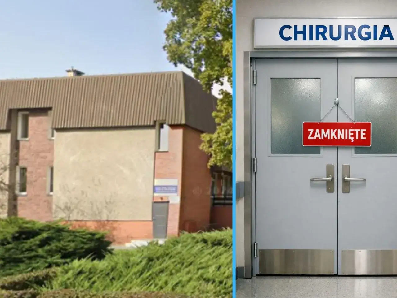 Szpital św. Rocha Ozimek budynek
