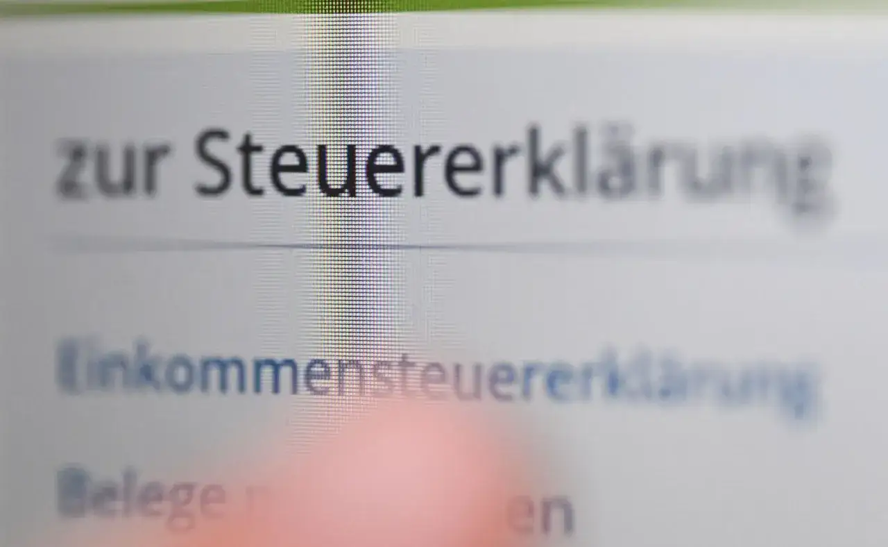Bildschirmansicht mit Text