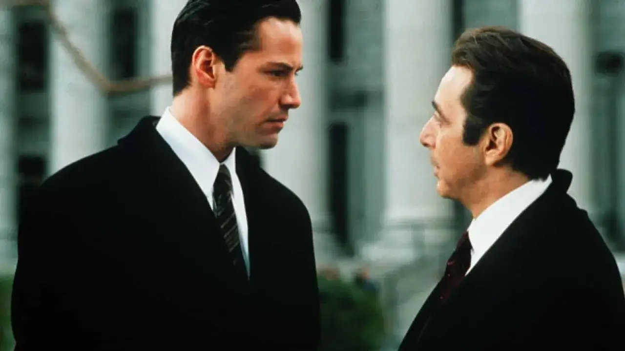 Keanu Reeves i Al Pacino w filmie 
