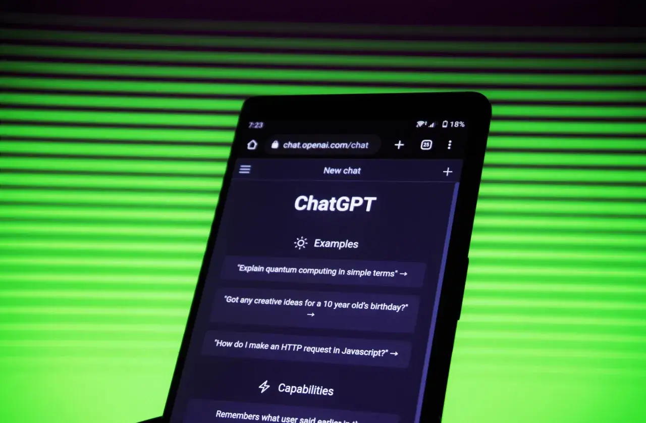 Komunikat błędu ChatGPT Oops an error occurred