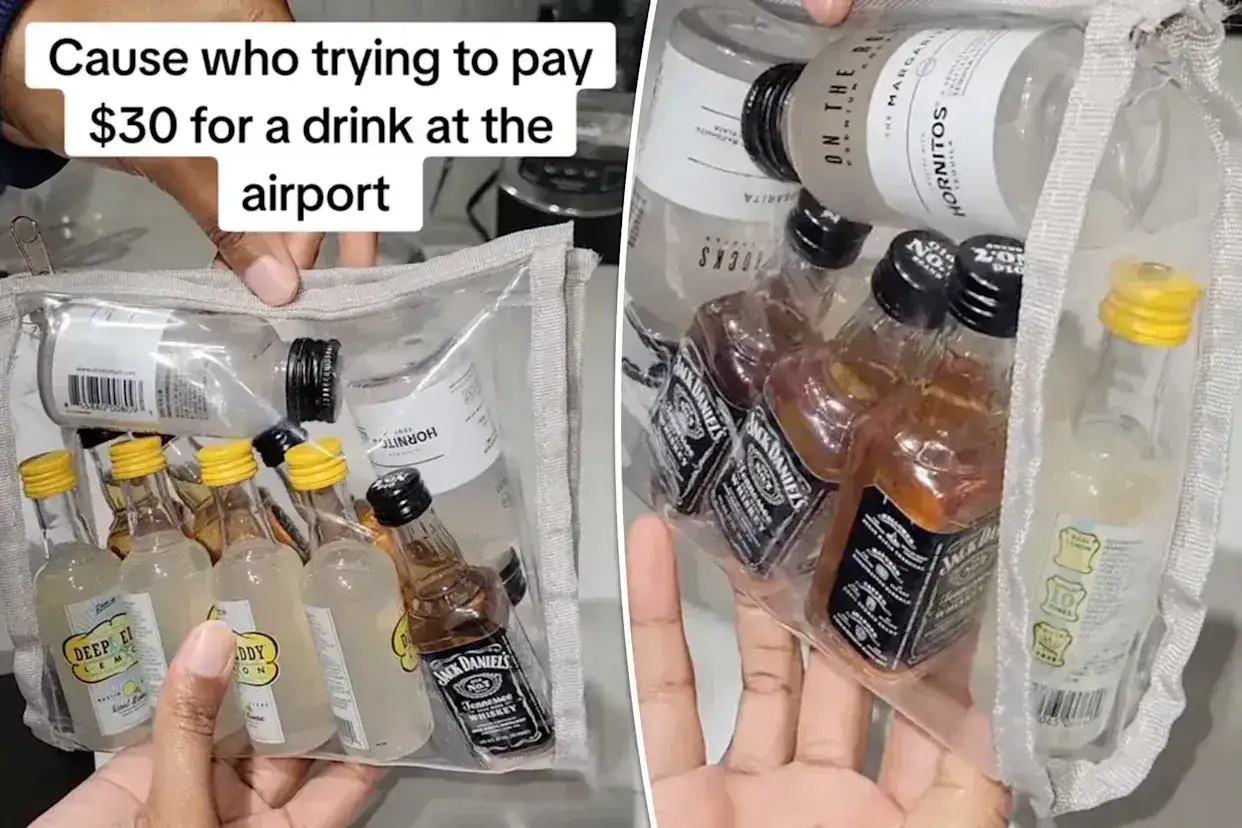 Mini butelki Jack Daniel's i drinków na podróż. Ile alkoholu do uk? Taniej niż na lotnisku!