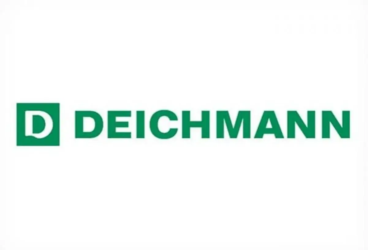 Logo Deichmann. Informacja o możliwości zwrotu lub wymiany zakupionych butów.