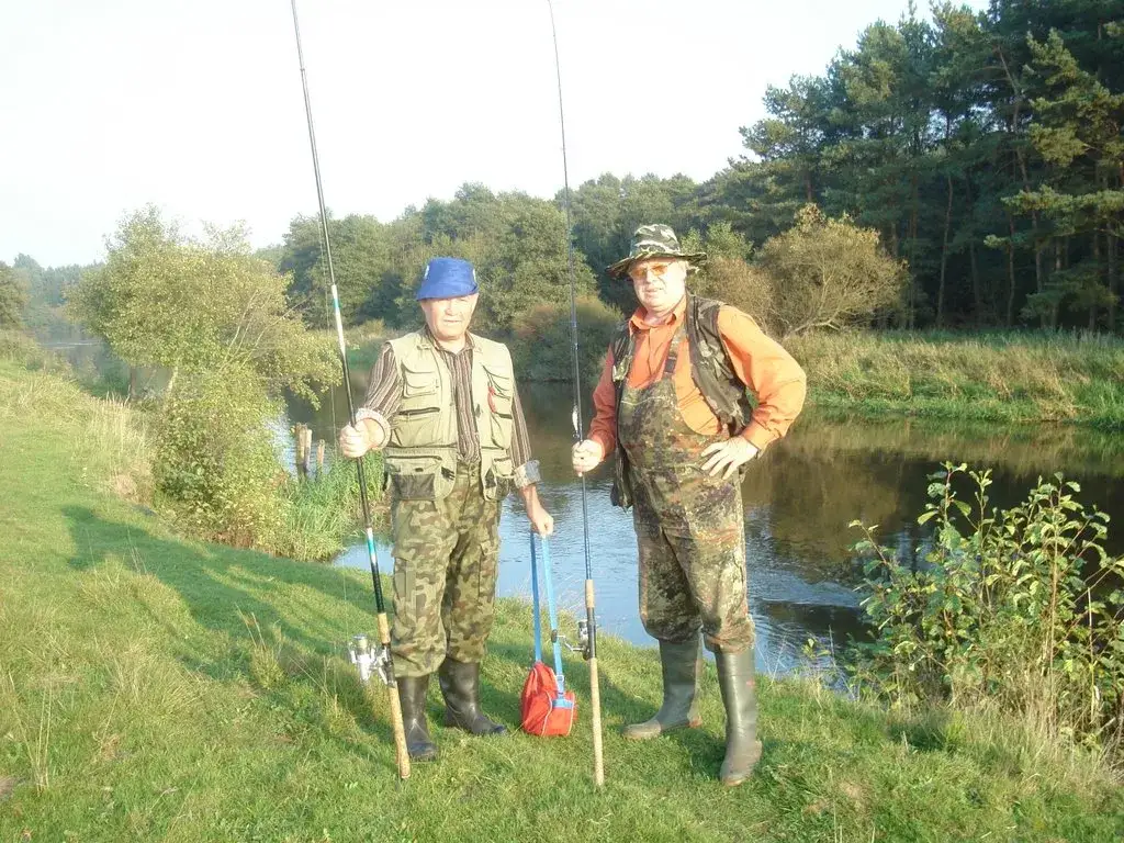 Wędkarze na zawodach PZW Suchy Las