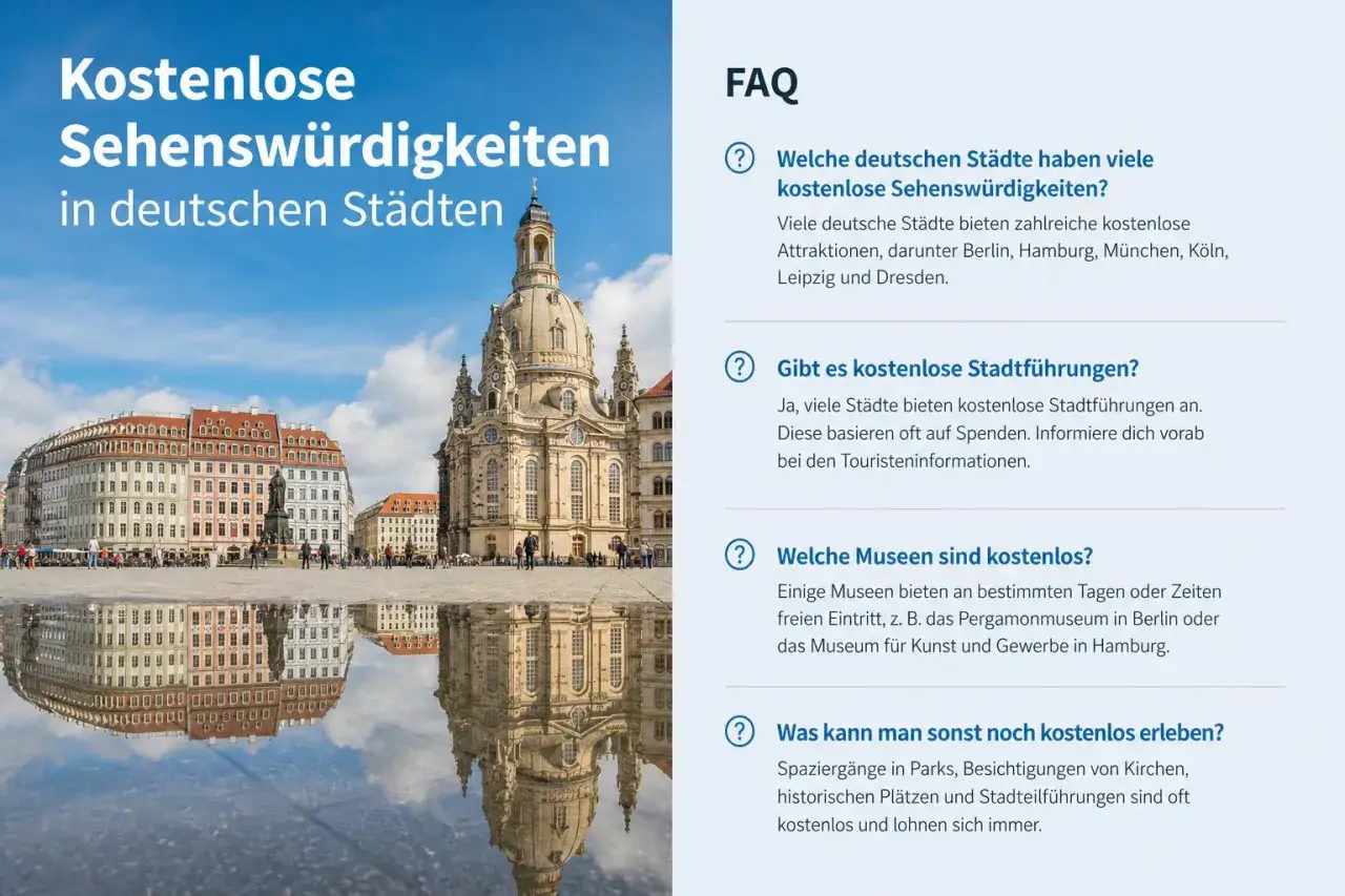 Kostenlose Sehensw&uuml;rdigkeiten in deutschen St&auml;dten, inklusive Infos zu free walking tour deutsch.