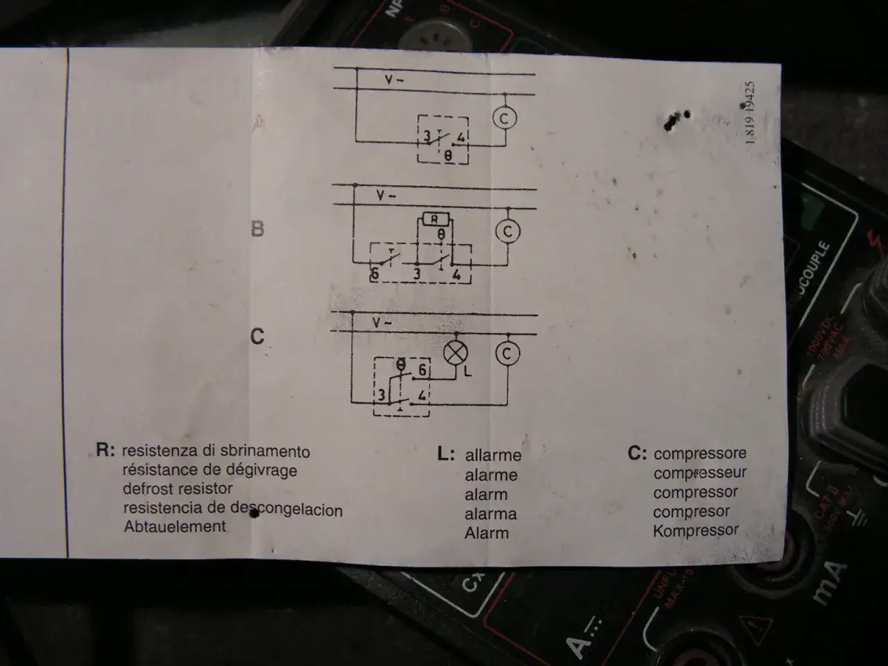 schemat działania zamrażarki agregat termostat