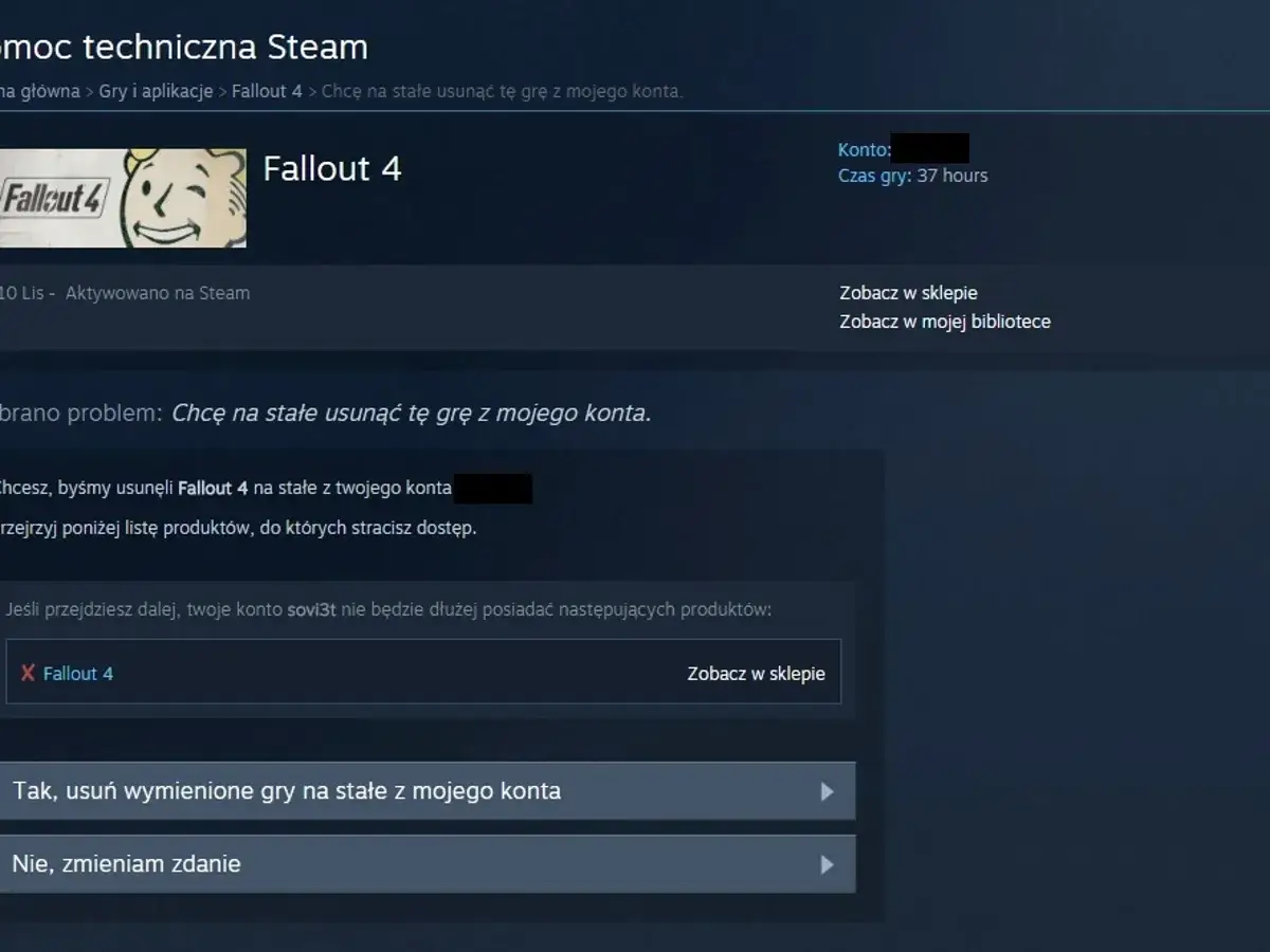 wylogowanie steam z urządzeń