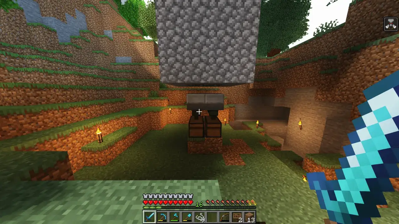 Minecraft budowanie bez mobów