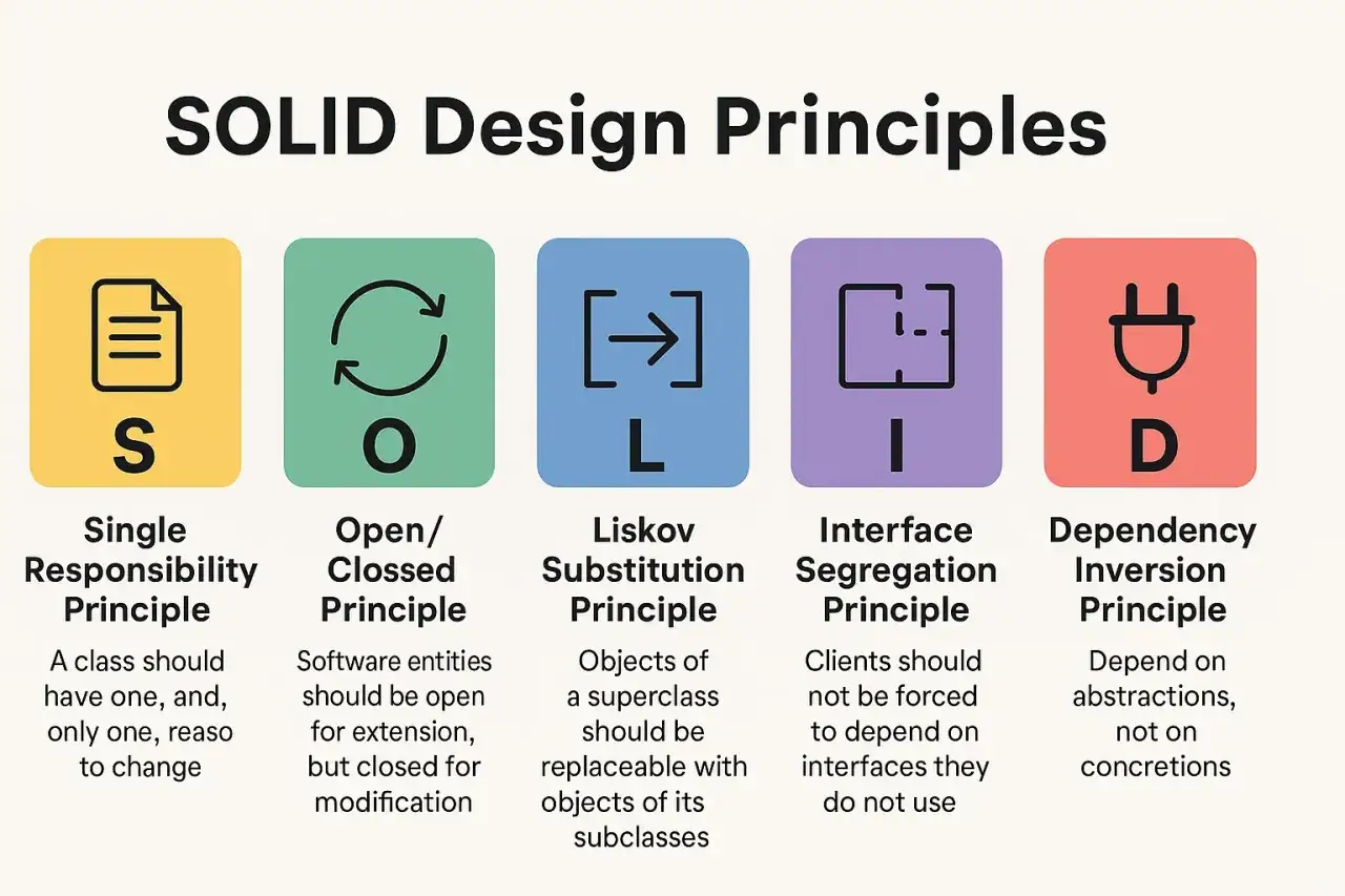 Zasady SOLID: Single Responsibility, Open/Closed, Liskov Substitution, Interface Segregation, Dependency Inversion. Solidne podstawy programowania.