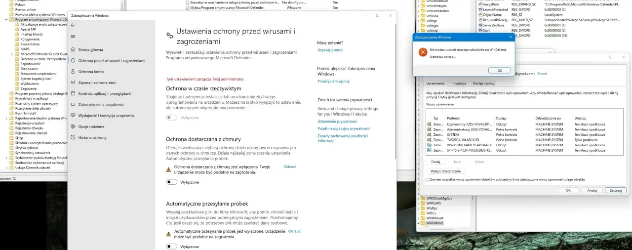 Edytor rejestru Windows 11 eksport