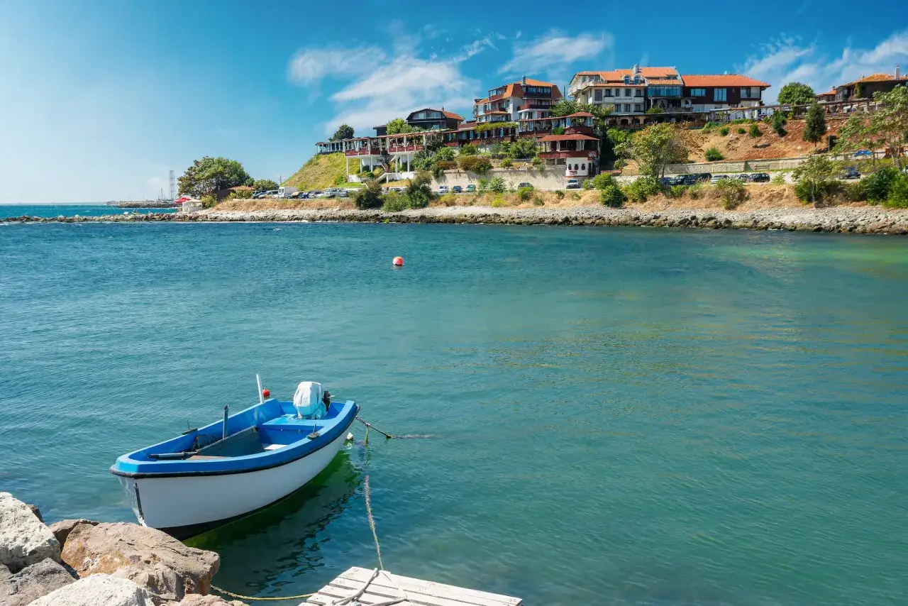 Nessebar Bułgaria zabytki plaża