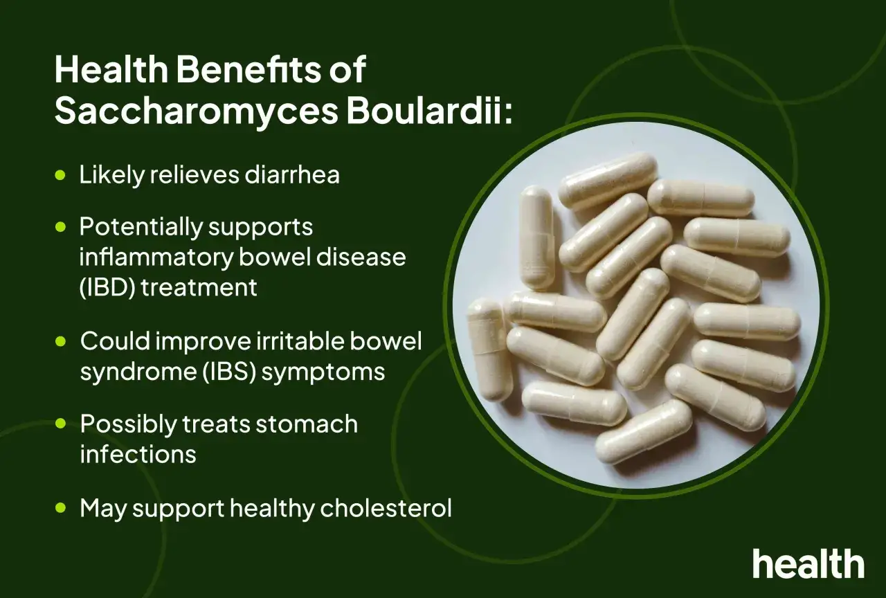 Capsule di probiotici Saccharomyces boulardii, utili per il benessere intestinale e non solo.