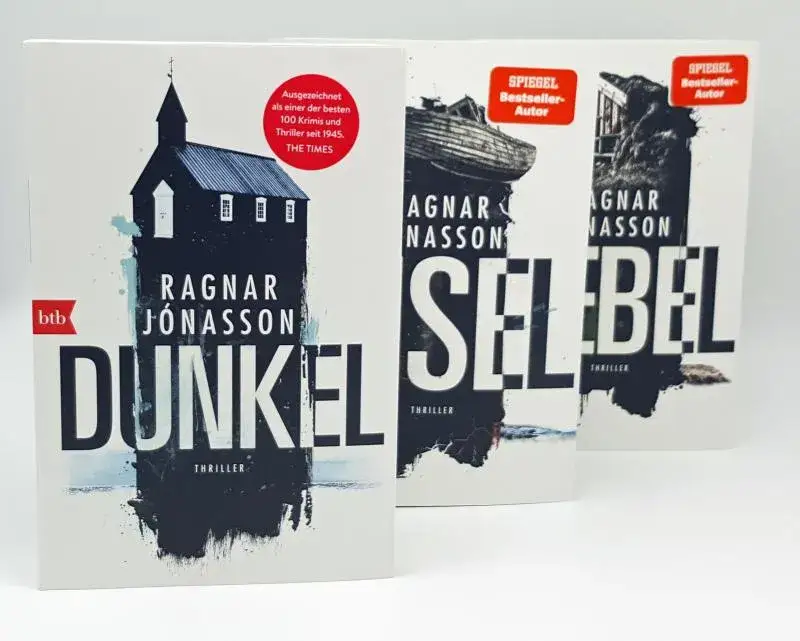 Krimi Buchcover dunkel