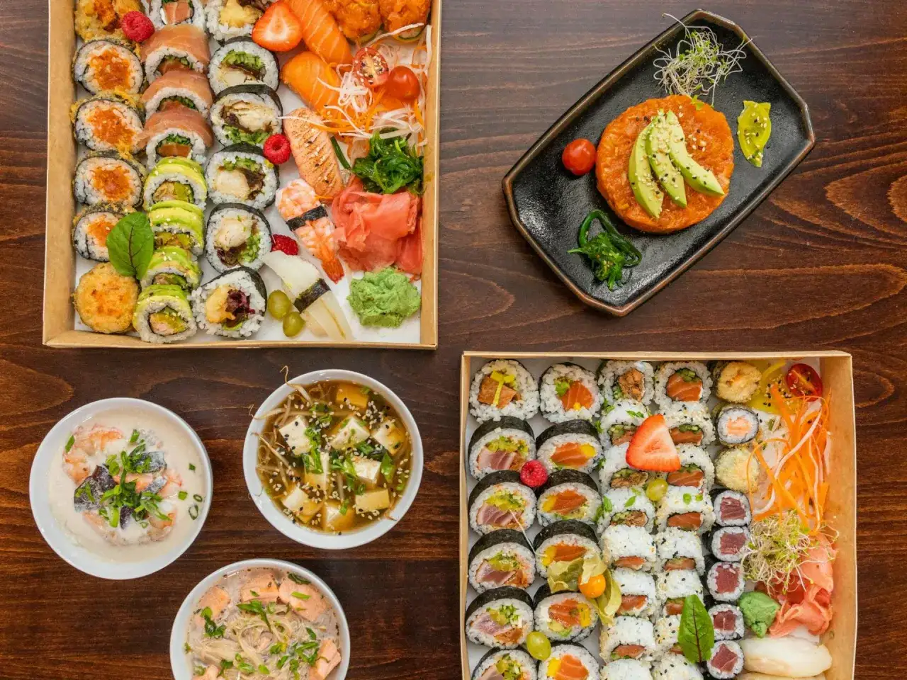Narada Sushi Bar wnętrze Katowice