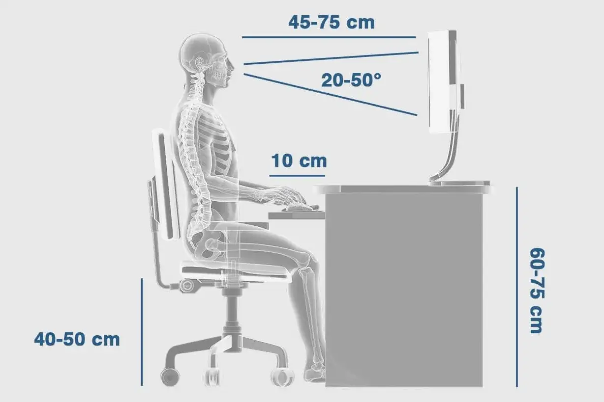 ergonomiczne krzesło biurowe regulacje