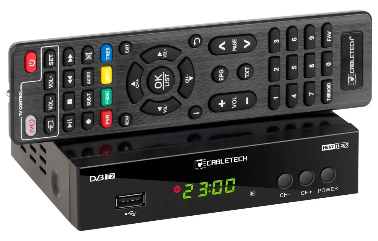 Specyfikacja techniczna dekodera DVB-T2 HEVC