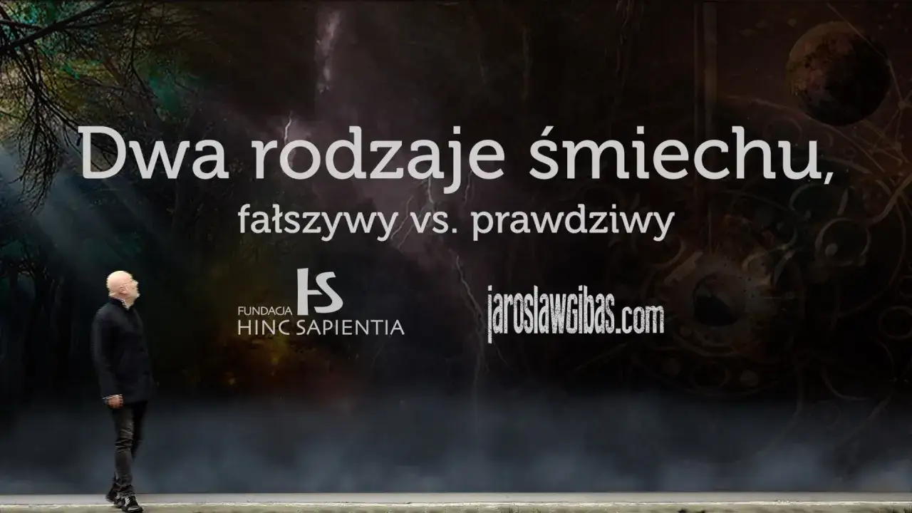 Mężczyzna patrzy na napis