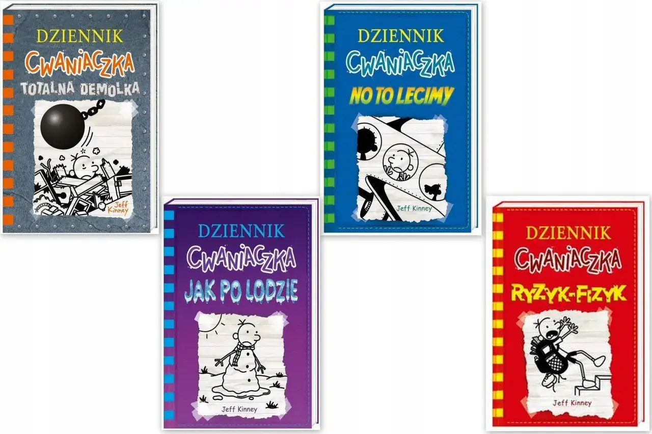Kto jest autorem książki Dziennik Cwaniaczka? To Jeff Kinney, twórca serii o przygodach Grega Heffleya.