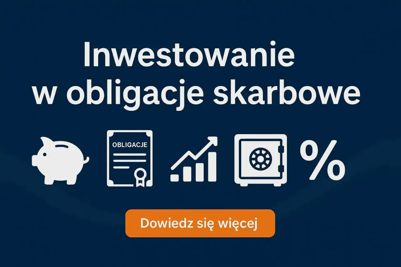 Inwestowanie w obligacje skarbowe: skarbonka, dokument, wykres wzrostu, o% zysk. Dowiedz się więcej.