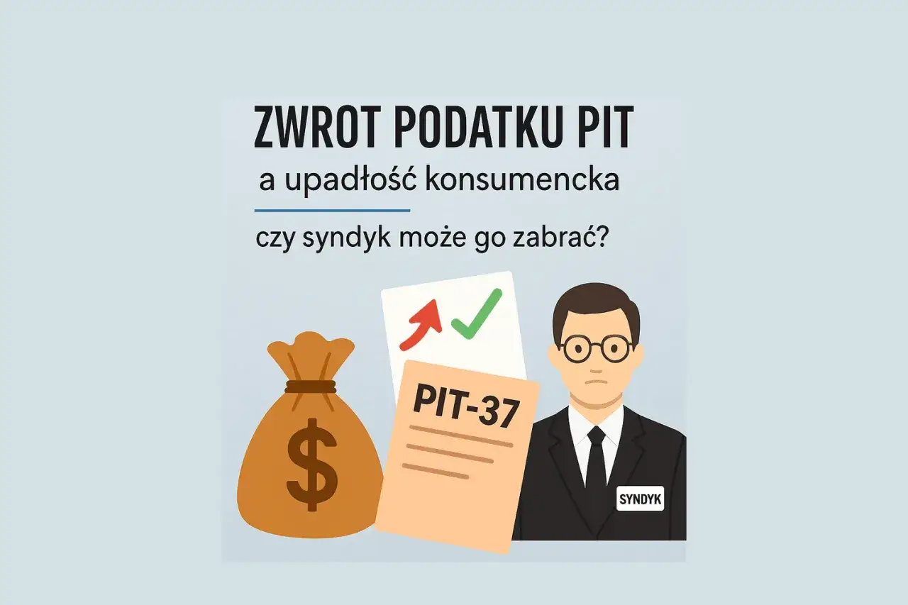 Zwrot podatku PIT a plan spłaty wierzycieli w upadłości konsumenckiej. Czy syndyk może go zabrać?