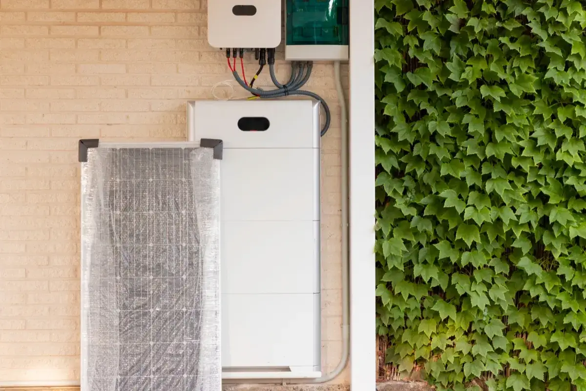System magazynowania energii gotowy do instalacji. Dofinansowanie na magazyn energii 2026 może pomóc w zakupie.