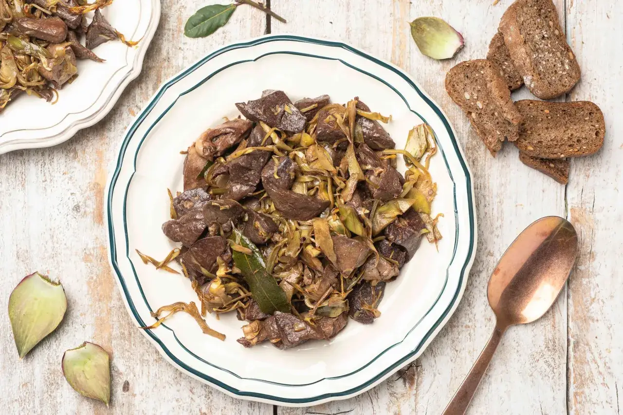 coratella con carciofi