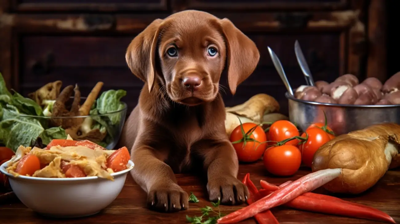 Barf dla szczeniąt - dieta naturalna dla młodych psów