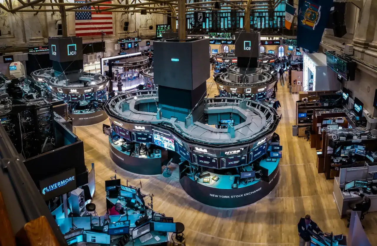 Giełda papier&oacute;w wartościowych trading floor