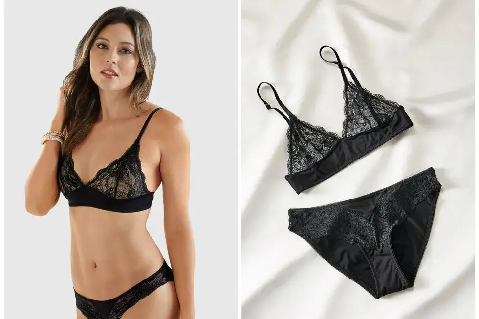 Modne koronkowe komplety bielizny trendy