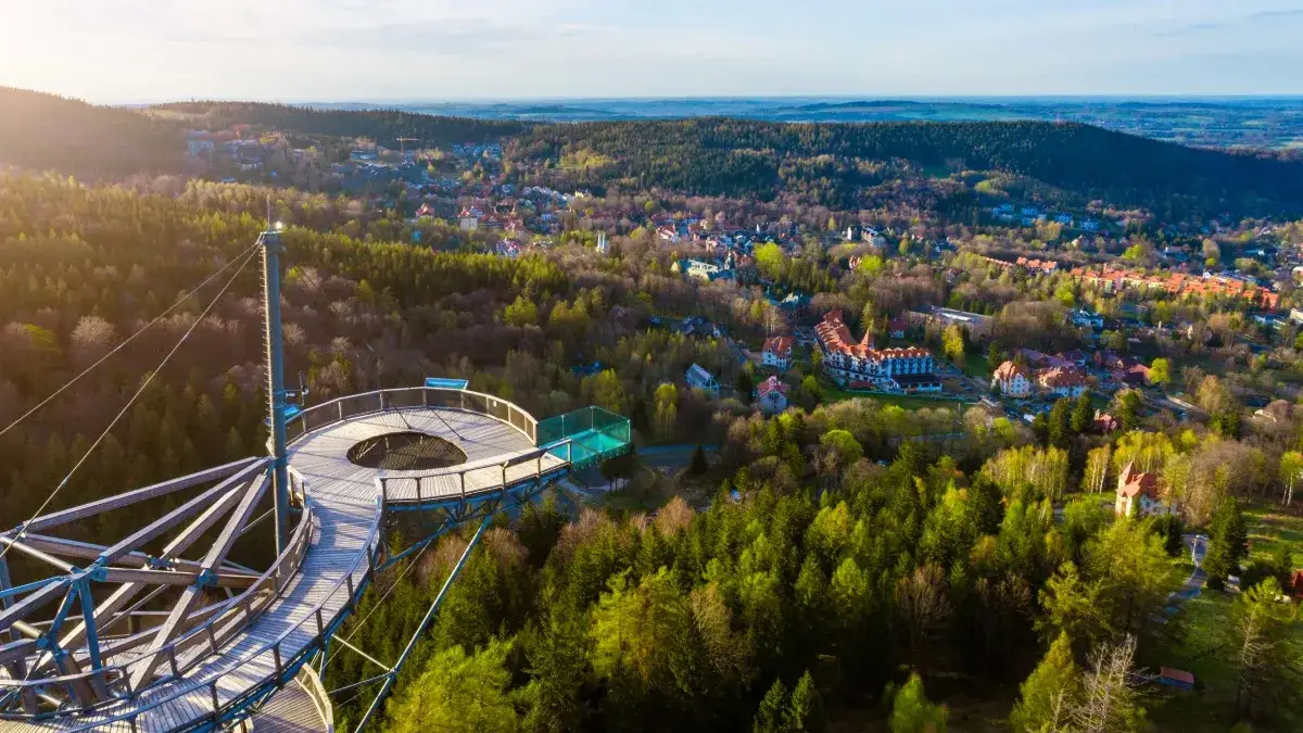 Sky Walk Świeradów-Zdrój widoki