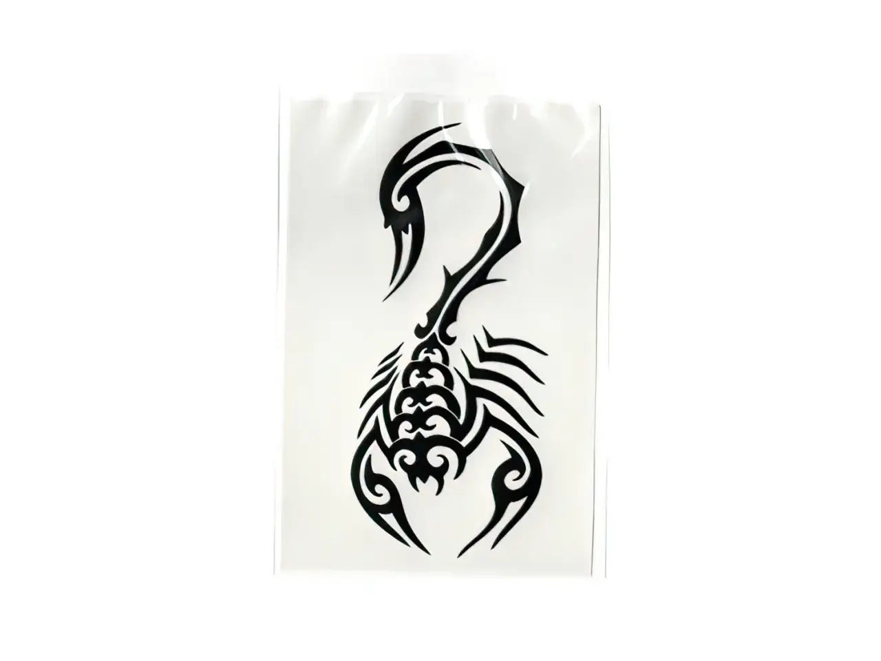 realistyczny tatuaż skorpiona 3D, tribal tatuaż skorpiona, minimalistyczny tatuaż skorpiona, old school tatuaż skorpiona