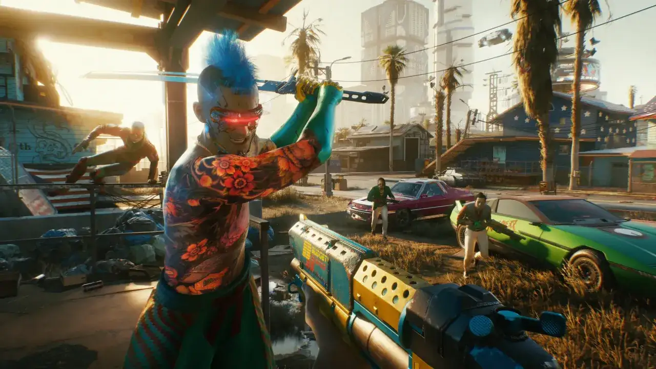 Cyberpunk 2077 CyberMP mod screenshot
