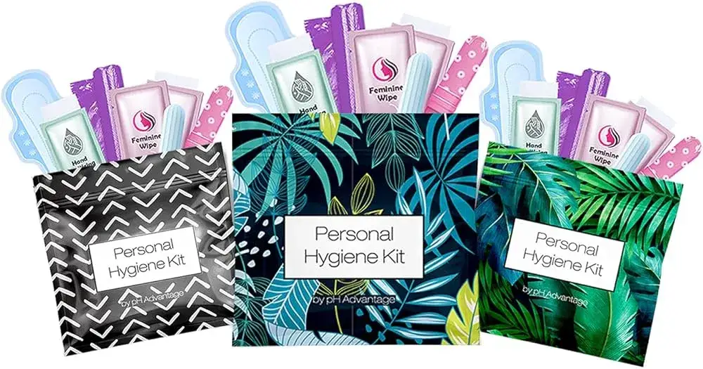 różne produkty higieny menstruacyjnej