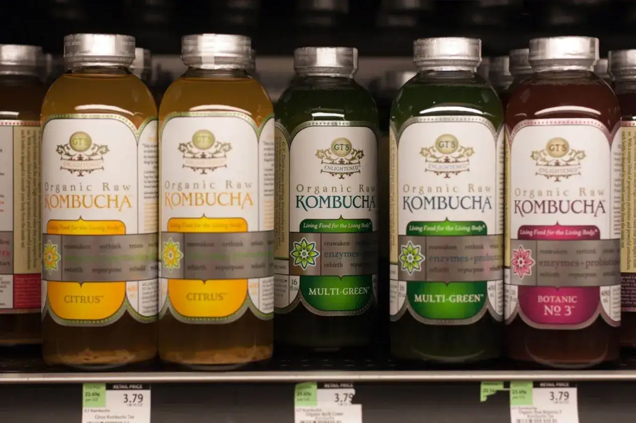 Sklep ze zdrową żywnością kombucha