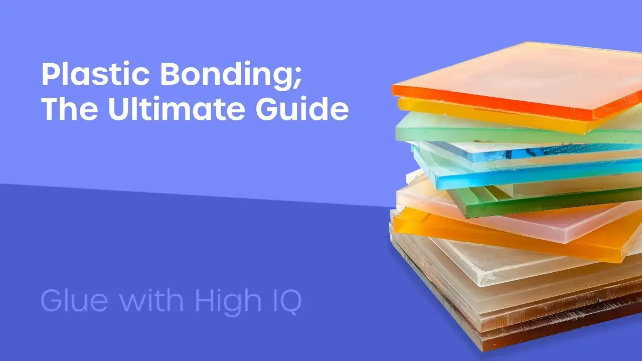 Stack of colorful plastic sheets, hinting at the best way to glue plastic for a strong bond.