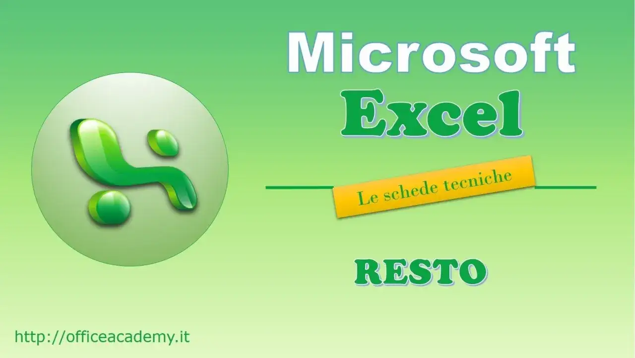 Logo Microsoft Excel e testo 