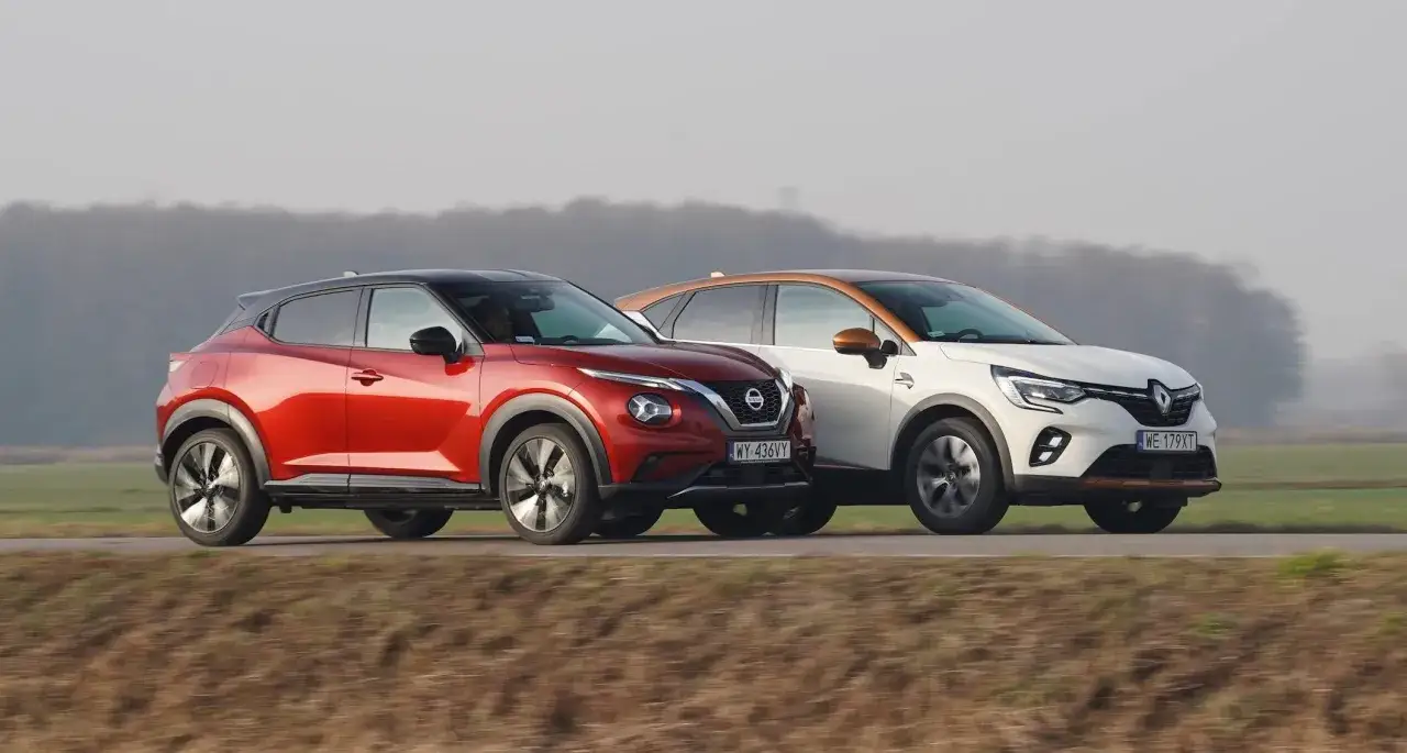 Nissan Juke porównanie generacji wymiary