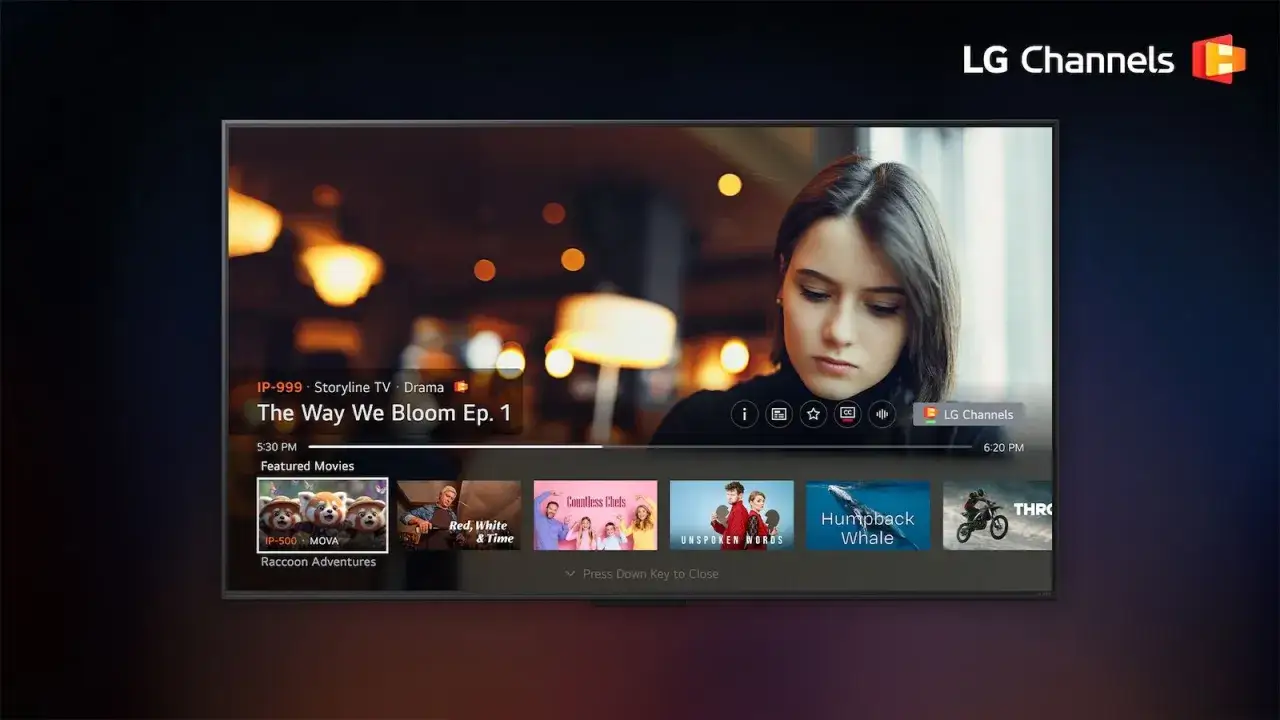 LG Channels na telewizorze z systemem webOS prezentuje serial