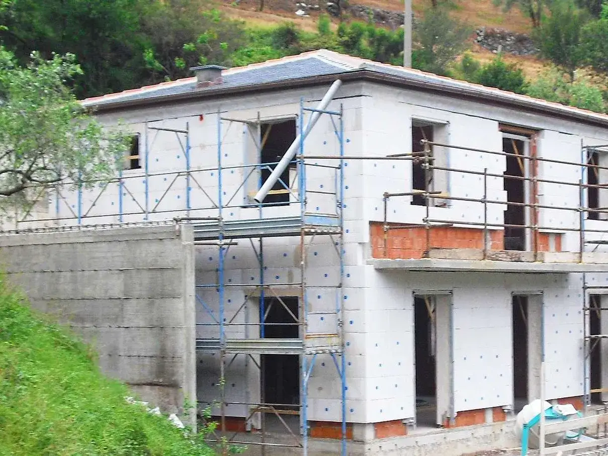Casa in costruzione con cappotto termico. Stima costo cappotto termico casa 100 mq.
